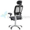 FOTEL ERGONOMICZNY CORPOCOMFORT BX-4147 SZARY